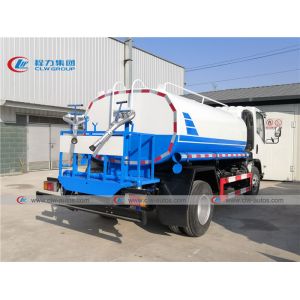 ISUZU Carbon Steel Stainless Steel 304 5000L Water Bowser Truck