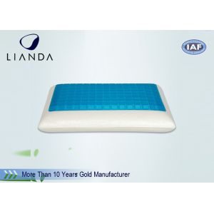Traveling Folding Cooling Gel Pillow With Mesh And Inner Cover