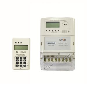 LCD Display Keypad Electricity Meter With Data Storage