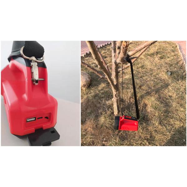 2 In 1 850 Lumen IP66 Rating Handheld Searchlight For Outdoor