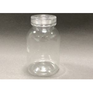 White Transparent Round Container PS Cover Material High Homogeneity