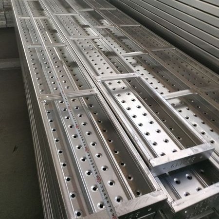 Custom Steel Scaffolding Plank with Galvanized Surface for Safe Construction Platforms
