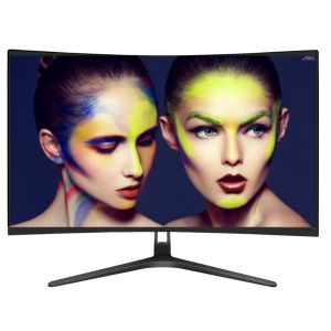 27 Inch Curved Gaming Monitor With 350 Cd/m2 Brightness VA Panel built-in