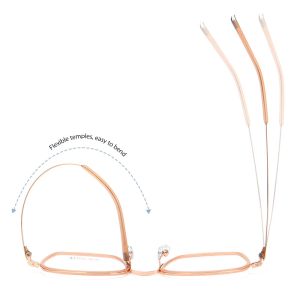 Acetate Titanium Ultra Light Glasses CE Metal Box Clear Lens