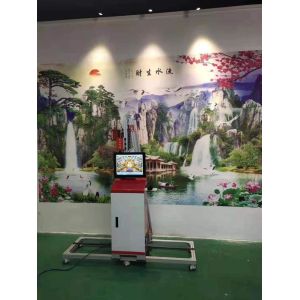 UV INK 3D Vertical Wall Printing Machine For Building Decoration Wallpen Printer