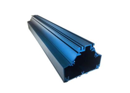 Buy Bright Blue Anodizing Extruded Aluminum Case 6063 / 6061 Water Proof at wholesale prices