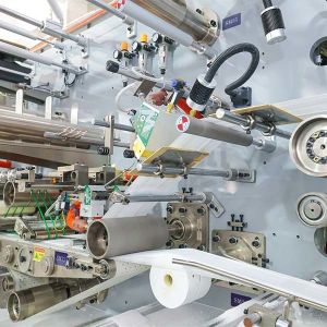 1500pcs/Min Sanitary Napkin Making Machine Customized Sanitary Pads Machinery