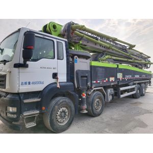 Quality 14920*2550*4000mm Dimension Semi-Dry Shotcrete 62m Star Single Product Concrete Pump Truck for sale