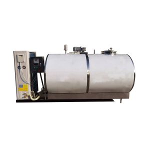 1000l Raw Chiller 2000l Bulk Milk Cooling Unit Stainless Steel