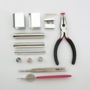 Locksmith Supplies 12pcs Lock Disassembly Kit Opening Lock Pick Set Cabinet