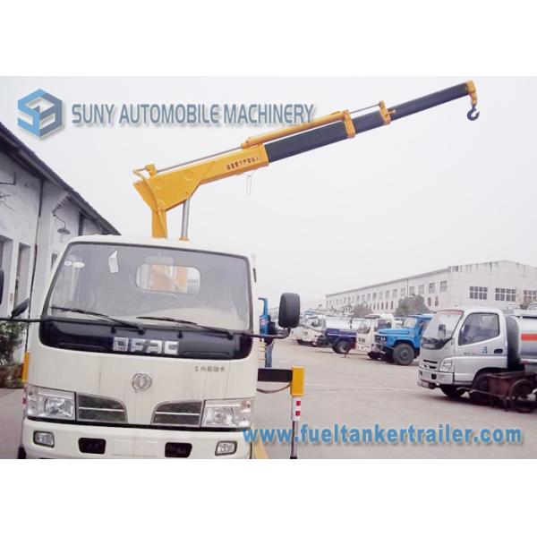 Knuckle Boom 1 Ton Crane Mounted Truck 4230mm Max Working Radius