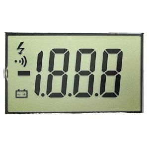 Duty 1/1 Positive Reflective LCD Display 6 O′ Clock Segment TN LCD