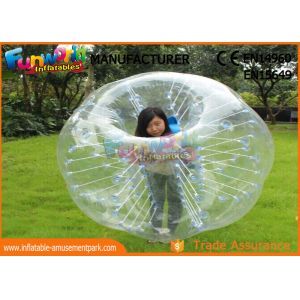 Inflatable 0.8mm TPU Or PVC Zorb Ball / Air Grass Bumper Bubble Soccer Ball
