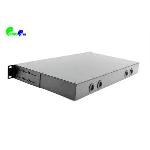 Quad SM MM Rackmount Optical Fibre Frame Unloaded Patch Panel
