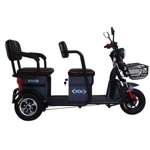 2 Passengers 60V 20Ah 3 Wheel Sit Down Scooter