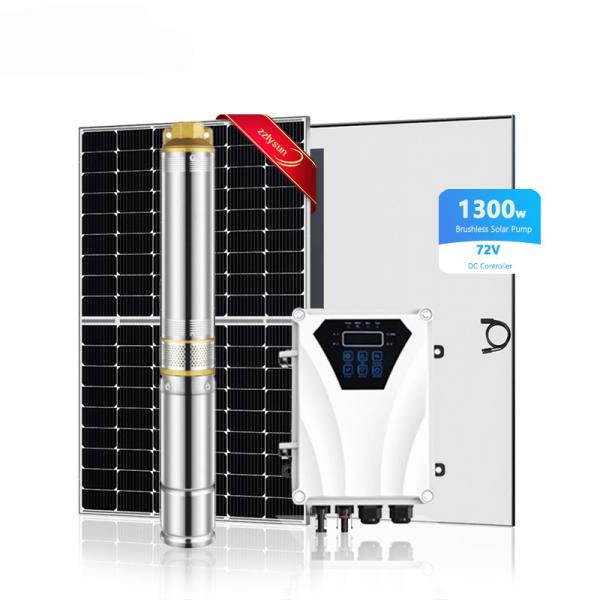 Buy High quality agriculture irrigation submersible borehole surface 3hp solar powered water pump for irrigation at wholesale prices