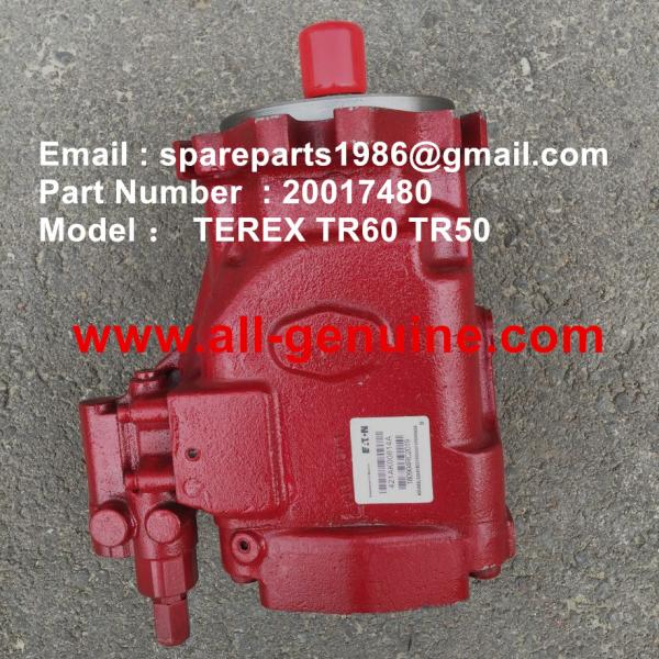 TEREX 20017480 PUMP EATON NHL DUMP TRUCK TR35 TR50 TR60 TR100 3305B 3305F 3303 3307 TR45 TR70 MT4400 CUMMINS ALLISON