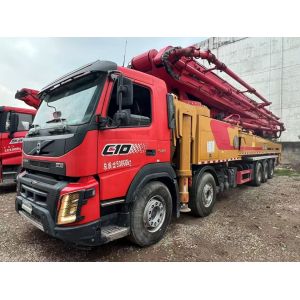 Sany 67Meters 67M Concrete Pump Truck Volvo Used Pump Trucks 2021