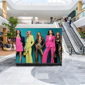 P1.53 Foldable LED poster screen LED Poster Display