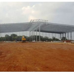 Customization Commercial Steel Structure Warehouse Q235 Steel Portal Frame
