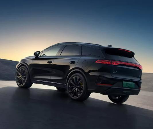 Buy Blue Byd Tang 2024 EV Electrical Byd Series Champion Version SUV Car 730km FWD Drive at wholesale prices