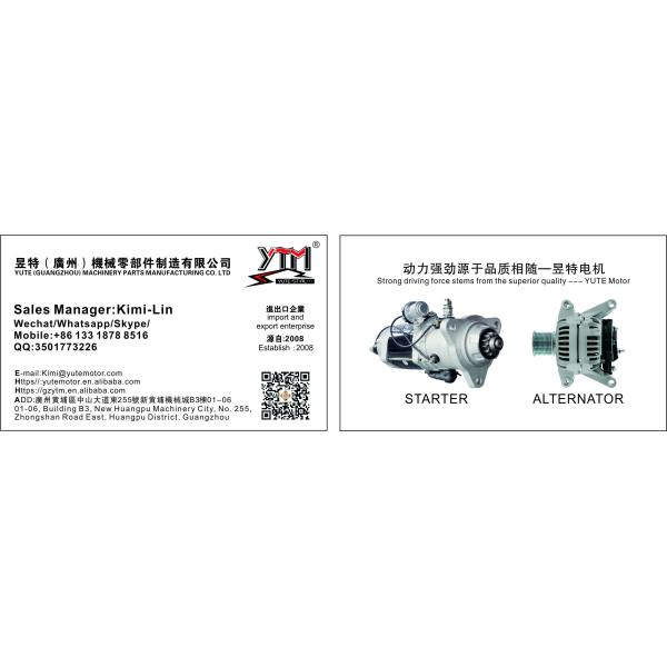 Truck Electric Engine Starter Motor 0986023590 For French car CST356432 Mitsubishi CST35643