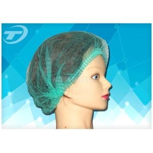 Disposable non-woven clip cap 20 " , single elastic , made from SPP fabric