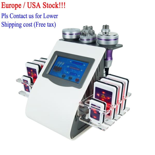 Buy RF Weight Loss Laser Cavitation Machine 6 In 1 110V 220V 40 KHz at wholesale prices