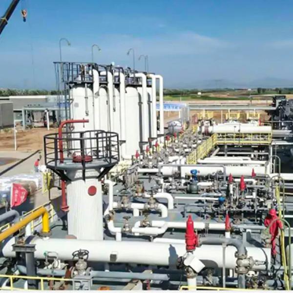 Buy LNG Natural Gas Liquefaction Plant Skid 90×104 M3/D Capacity at wholesale prices