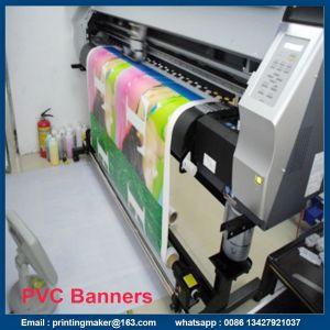 Single Side PVC Banner Printing with Grommets