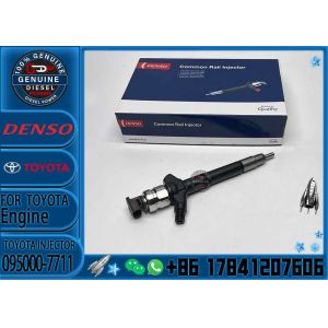 diesel fuel engine injector 095000-7711 23670-59036 for TOYOTA engine 095000