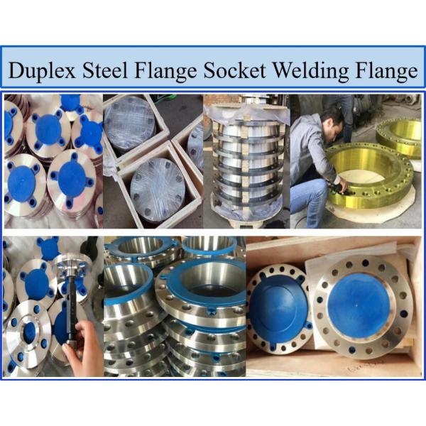 Duplex Steel Ring Type Joint Flange Socket Welding 2" 300 SCH 80S A182 F51 2205