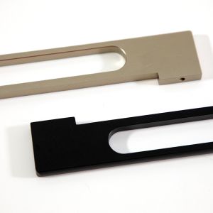 Kitchen Gold Aluminium Cabinet Handles Polished custom furniture hardware 247mm