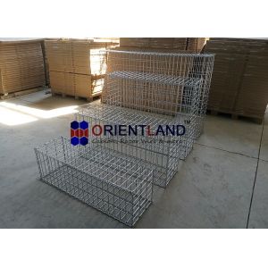 Galvanized Landscaping Wire Welded Gabion Baskets Planter Raised Beds