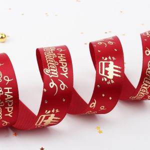 China Printer Ribbon For Hair Flower Bouquet Ribbon