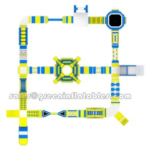 Price equipment tube adult mini trampoline inflatable floating water slides