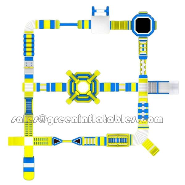 Price equipment tube adult mini trampoline inflatable floating water slides