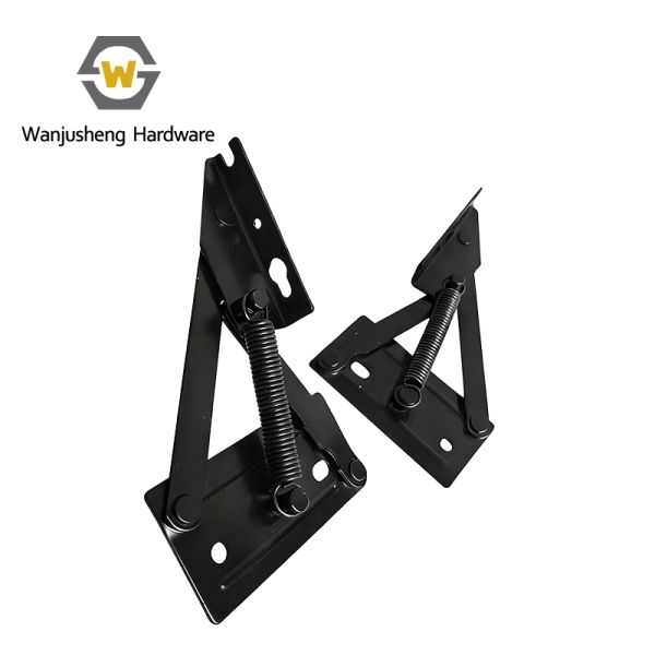 Multifunctional Furniture Hardware Accessories Sofa Triangular Spring Hinge Cabinet Hinge Storage Pallet Hinge Support Hinge