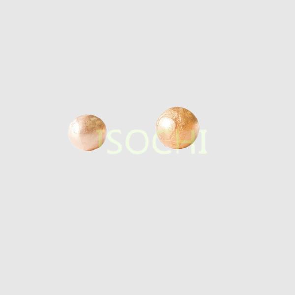 Buy Solid Copper Ball 5mm 3mm Solid Copper Coated Steel Ball at wholesale prices