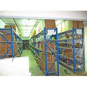 Powder Coat Paint Finish Long Span Racking For Drawings , Files , Garments