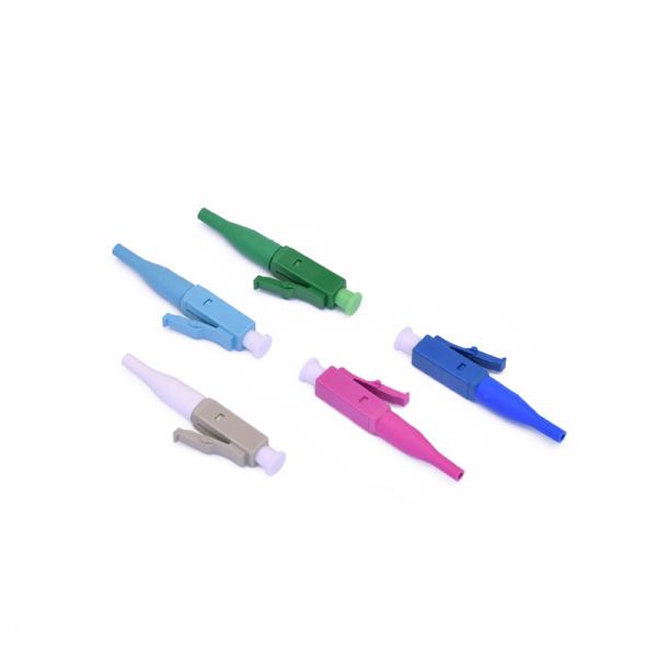 Buy 0.9mm LC pC Connector All Plastic In PEI Simplex Duplex For FTTH In Low Loss at wholesale prices