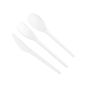 Compostable Biodegradable Disposable PLA Cutlery Set