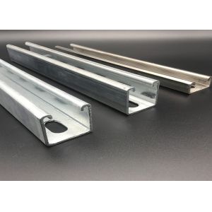 3.0MM Metal U Channel Q235 Slotted Unistrut Trolley ODM