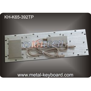 Metal Industrial Keyboard with Touchpad , Vandal - Resistance metallic keyboard