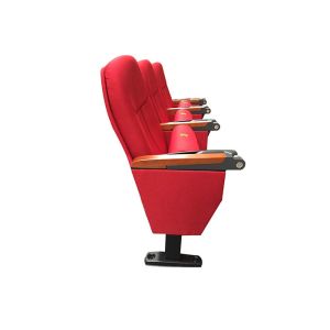 Fireproof 3 Seater Public Theater Seating With PP Cup Holder