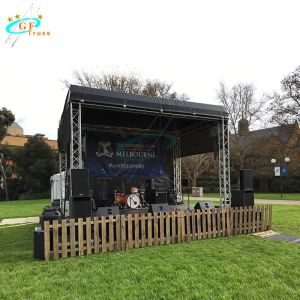 Heavy Load Aluminum Outdoor Stage Roof Truss System 3m Length