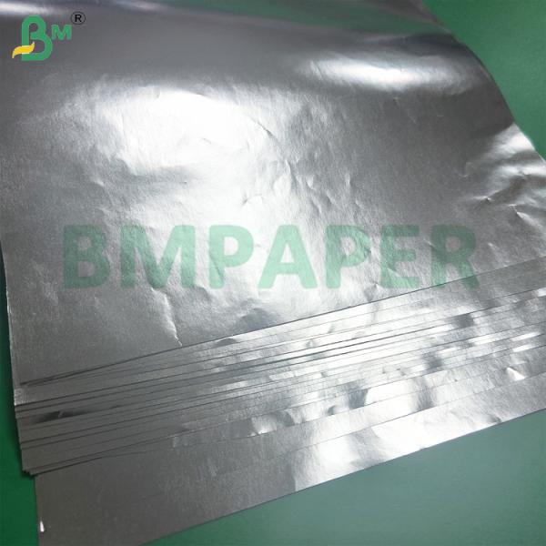 Wet Strength Silver Metalized Paper For Beer Labels Water Resistant