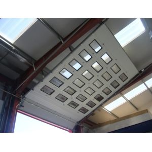 Automatic Sliding Overhead Sectional Door Industrial Sectional Vertical Lifting