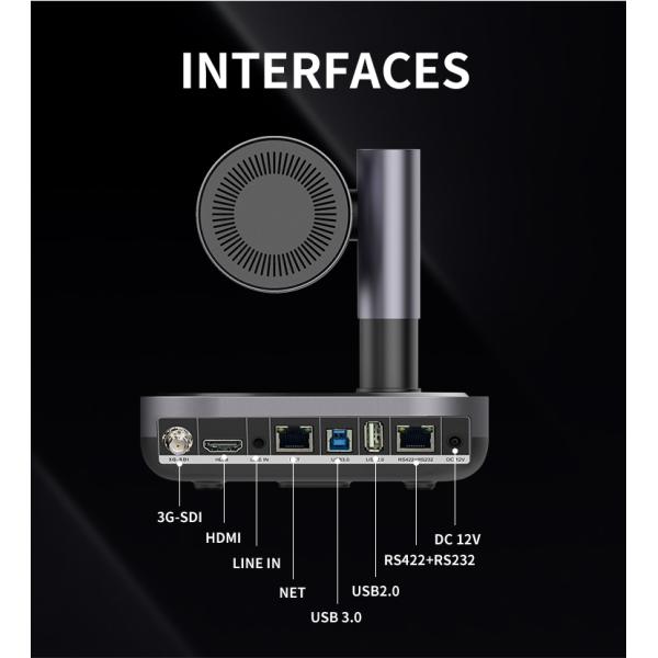 DAIPU PSC-12SK OEM ODM 4k Optic Optical Zoom 3G-SDI PTZ Camera for Conference Video