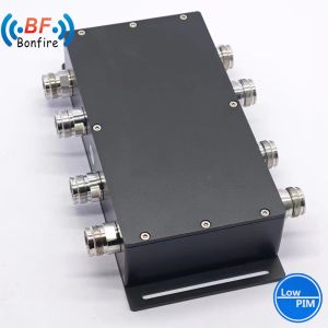 Quality 4X4 617-3800MHz RF Hybrid Combiner for Outdoor Low Pim and Grey/Red/Black/Customized for sale